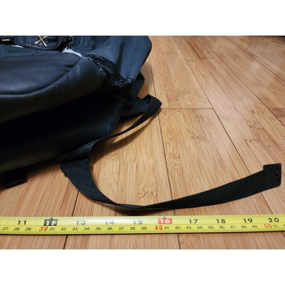 Nike Hoops Elite Max Air 2.0 Quad Zips Backpack 21" Black Gold Sports BA5259-060 - Picture 13 of 13